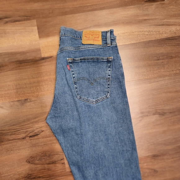 Levi 505 Jeans Mens medium wash size 36x32 - Picture 5 of 7